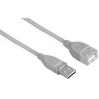 Кабель-удлинитель Hama H-78400 00078400 USB A(m) USB A(f) 5м серый