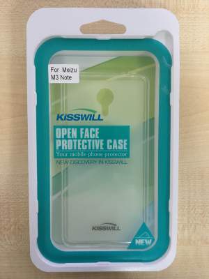 Защитный чехол KissWill для Meizu M3 Note силиконовый (прозрачно-белый)