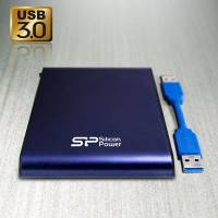 Жесткий диск Silicon Power USB 3.0 1Tb SP010TBPHDA80S3B A80 SP010TBPHDA80S3B Armor (5400rpm) 2.5&quot; синий