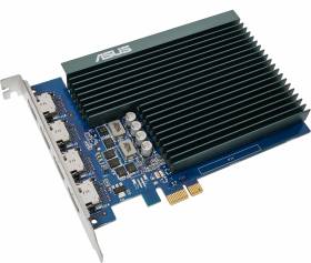 Видеокарта Asus PCI-E GT730-4H-SL-2GD5 NVIDIA GeForce GT 730 2048Mb 64 DDR5 902/5010 HDMIx4 HDCP Ret