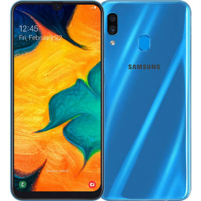 Смартфон Samsung Galaxy A30 (2019) SM-A305F 4/64GB Blue (Синий)