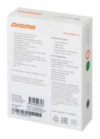 Плеер Hi-Fi Flash Digma S4 8Gb белый/оранжевый/1.8&quot;/FM/microSDHC