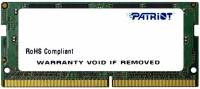 Память DDR4 16Gb 2666MHz Patriot PSD416G26662S Signature RTL PC4-21300 CL19 SO-DIMM 260-pin 1.2В dual rank Ret