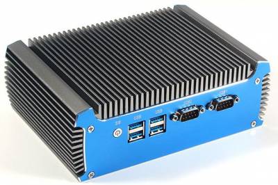 Неттоп Hiper M11 Cel J4125 (2) 4Gb SSD256Gb UHDG 600 CR noOS 2xGbitEth WiFi BT 60W синий/серый (65GFBDK5QJ)