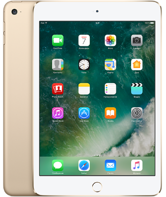Планшет Apple iPad mini 4 32Gb Wi-Fi Gold (Золотистый)