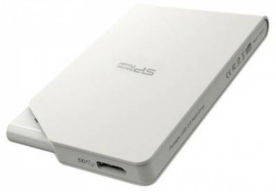 Жесткий диск Silicon Power USB 3.0 1Tb SP010TBPHDS03S3W S03 Stream 2.5" белый