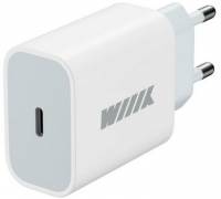Сетевое зар./устр. Wiiix UNN-4-1-01-PD 20W 3A (PD) USB Type-C белый
