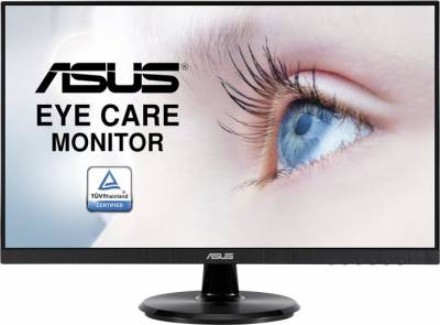 Монитор Asus 23.8" VA24DQ черный IPS LED 4ms 16:9 HDMI M/M матовая 1000:1 250cd 178гр/178гр 1920x1080 75Hz VGA DP FHD 3.63кг