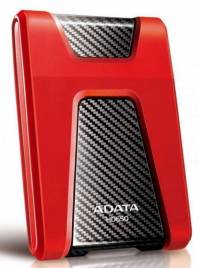 Жесткий диск A-Data USB 3.0 2Tb AHD650-2TU31-CRD HD650 DashDrive Durable 2.5&quot; красный