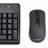 Клавиатура + мышь Оклик 270M клав:черный мышь:черный USB беспроводная (337455)