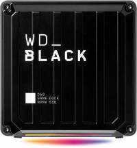 Накопитель SSD WD Thdb3 1Tb WDBA3U0010BBK-EESN D50 Game Dock 1.8&quot; черный USB 3.1 type C