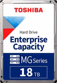 Жесткий диск Toshiba SATA-III 18Tb MG09ACA18TE Server Enterprise Capacity (7200rpm) 512Mb 3.5&quot;