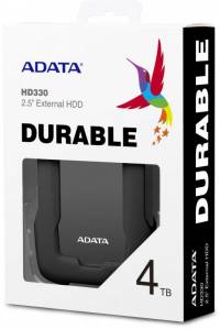 Жесткий диск A-Data USB 3.0 4Tb AHD330-4TU31-CBK HD330 DashDrive Durable 2.5&quot; черный