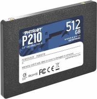 Накопитель SSD Patriot SATA-III 512GB P210S512G25 P210 2.5&quot;