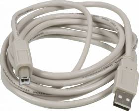 Кабель Ningbo USB A(m) USB B(m) 3м (USB2.0-AM-BM-3-BR) (блистер)