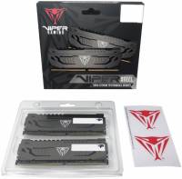 Память DDR4 2x16Gb 3200MHz Patriot PVS432G320C6K Viper Steel RTL Gaming PC4-25600 CL16 DIMM 288-pin 1.35В dual rank с радиатором Ret