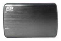 Внешний корпус для HDD/SSD AgeStar 3UB2A12 SATA пластик/алюминий черный 2.5&quot;