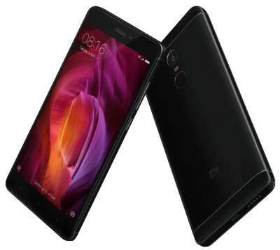 Смартфон Xiaomi Redmi Note 4 64Gb+4GB (Snapdragon 625) Black (Черный) 