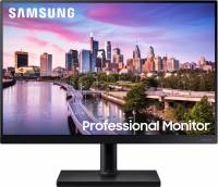 Монитор Samsung 24&quot; F24T450GY черный IPS LED 16:10 DVI HDMI M/M матовая HAS Piv 250cd 178гр/178гр 1920x1200 75Hz DP FHD USB 5.5кг (RUS)