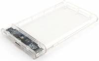 Внешний корпус для HDD/SSD AgeStar 3UB2P4C SATA III USB3.0 пластик прозрачный 2.5&quot;