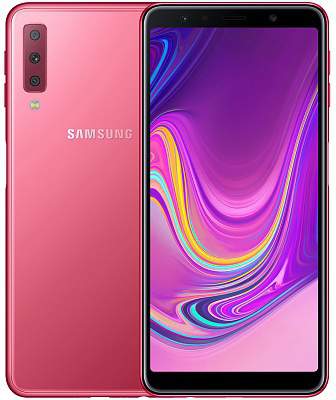 Смартфон Samsung Galaxy A7 (2018) SM-A750 4/64GB Pink (Розовый)