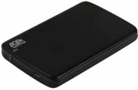Внешний корпус для HDD/SSD AgeStar 31UB2A12C SATA USB3.1 пластик/алюминий черный 2.5&quot;