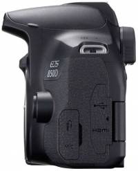 Зеркальный Фотоаппарат Canon EOS 850D черный 24.1Mpix 3&quot; 4K 4K SDXC Li-ion (без объектива)