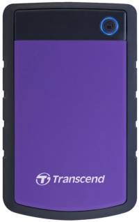Жесткий диск Transcend USB 3.0 4Tb TS4TSJ25H3P StoreJet 25H3 (5400rpm) 2.5&quot; фиолетовый