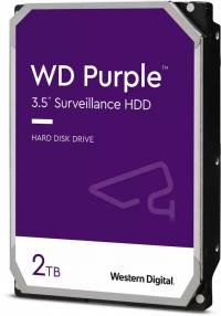 Жесткий диск WD SATA-III 2TB WD23PURZ Surveillance Purple (5400rpm) 64Mb 3.5&quot;
