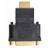 Переходник Buro DVI-I(f) HDMI (m) (HDMI-19M-DVI-I(F)-ADPT) черный