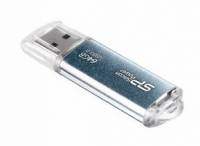 Флеш Диск Silicon Power 64Gb Marvel M01 SP064GBUF3M01V1B USB3.0 синий