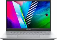 Ноутбук Asus Vivobook Pro 14 K3400PA-KP112W Core i5 11300H 8Gb SSD512Gb iOpt32Gb Intel Iris Xe graphics 14&quot; IPS WQXGA (2560x1600) Windows 11 Home silver WiFi BT Cam (90NB0UY3-M02070)
