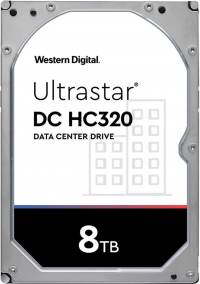 Жесткий диск WD SAS 3.0 8TB 0B36453 HUS728T8TAL5204 Server Ultrastar DC HC320 512E (7200rpm) 256Mb 3.5&quot;