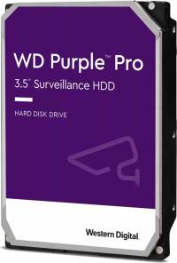 Жесткий диск WD SATA-III 12TB WD121PURP Surveillance Purple Pro (7200rpm) 256Mb 3.5"