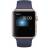 Apple Watch Series 2 42mm Rose Gold Aluminum Case with Midnight Blue Sport Band
