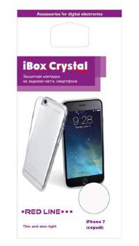 Чехол для Iphone 7 Redline iBox Crystal силикон (прозрачный)