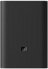Мобильный аккумулятор Xiaomi Mi Power Bank 3 Ultra Compact 10000mAh 3A черный (BHR4412GL)