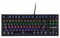 Клавиатура SunWind SW-K900G механическая черный USB Multimedia for gamer LED