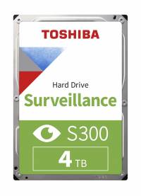 Жесткий диск Toshiba Original SATA-III 4Tb HDWT840UZSVA Surveillance S300 (5400rpm) 256Mb 3.5&quot;