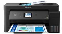 МФУ струйный Epson L14150 (C11CH96403/96502/96505/96503) A3 Duplex Net WiFi черный